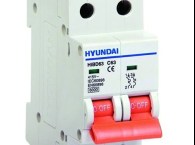 Mcb HyunDai HiBD63-N (3P+N) 6-63A  6kA